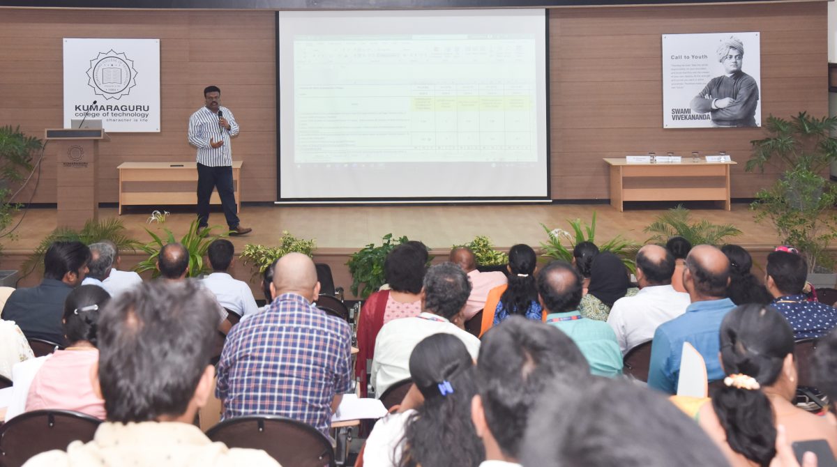 National Level Workshop on Revised NAAC Accreditation - Kumaraguru ...